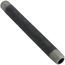 1/8" x 3-1/2" Black Nipple