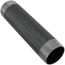 2" x 9" Black Nipple
