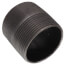 2-1/2" x Close Black Nipple
