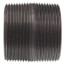 2-1/2" x Close Black Nipple