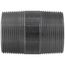 2-1/2" x 4" Black Nipple