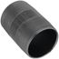 2-1/2" x 4" Black Nipple