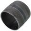 3" x 3" Black Nipple