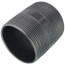 3" x 3-1/2" Black Nipple