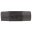 3/4" x 3" Black Nipple