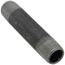 3/8" x 3" Black Nipple