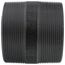 4" x 4" Black Nipple
