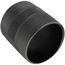4" x 4-1/2" Black Nipple