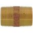 1" x 2" Brass Nipple