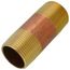 1" x 3" Brass Nipple