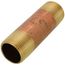 1" x 4" Brass Nipple