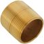 1-1/4" x Close Brass Nipple