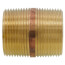 1-1/4" x 2" Brass Nipple