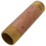 1-1/4" x 6" Brass Nipple