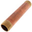 1-1/4" x 8" Brass Nipple