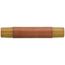 1/4" x 3" Brass Nipple