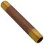 1/4" x 3-1/2" Brass Nipple