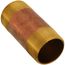1-1/2" x 4" Brass Nipple