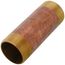 2" x 6" Brass Nipple