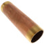 2" x 8" Brass Nipple