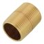 2" x Close Brass Nipple