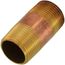 3/4" x 2" Brass Nipple