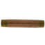 3/8" x 3-1/2" Brass Nipple