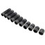 1-1/4" Black Nipple Set (Close to 6" Length)