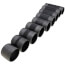 2" Black Nipple Set (Close to 6" Length)