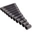 Bluefin 3/4" Black Nipple Set (Close to 6" Length)