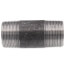 1-1/4" x 3-1/2" Schedule 80 Heavy Duty Black Nipple