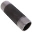 1-1/4" x 5" Schedule 80 Heavy Duty Black Nipple