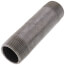 1-1/4" x 5-1/2" Schedule 80 Heavy Duty Black Nipple