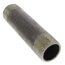 1-1/4" x 6" Schedule 80 Heavy Duty Black Nipple
