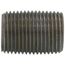 1/2" x Close Schedule 80 Heavy Duty Black Nipple