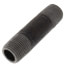 1/2" x 3" Schedule 80 Heavy Duty Black Nipple