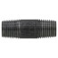 1/4" x 1-1/2" Schedule 80 Heavy Duty Black Nipple
