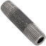 1/4" x 2" Schedule 80 Heavy Duty Black Nipple