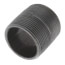1-1/2" x Close Schedule 80 Heavy Duty Black Nipple
