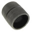 1-1/2" x 2" Schedule 80 Heavy Duty Black Nipple