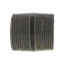 1-1/2" x 2" Schedule 80 Heavy Duty Black Nipple