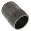 1-1/2" x 2-1/2" Schedule 80 Heavy Duty Black Nipple