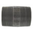 1-1/2" x 2-1/2" Schedule 80 Heavy Duty Black Nipple