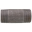 1-1/2" x 4" Schedule 80 Heavy Duty Black Nipple