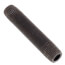1/8" x 2" Schedule 80 Heavy Duty Black Nipple