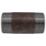 2" x 4-1/2" Schedule 80 Heavy Duty Black Nipple