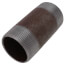 2" x 4-1/2" Schedule 80 Heavy Duty Black Nipple