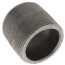 2-1/2" x Close Schedule 80 Heavy Duty Black Nipple