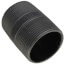 2-1/2" x 3-1/2" Schedule 80 Heavy Duty Black Nipple