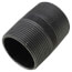 2-1/2" x 3-1/2" Schedule 80 Heavy Duty Black Nipple